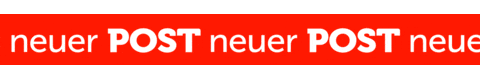 Post Banner Sticker by Werbeagentur Hueper