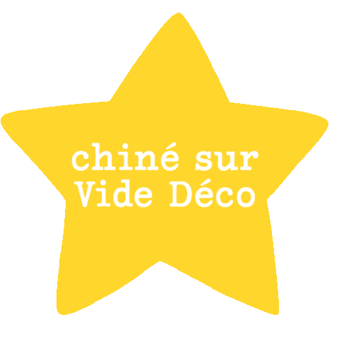 Vintage Chiner Sticker by Vide Déco
