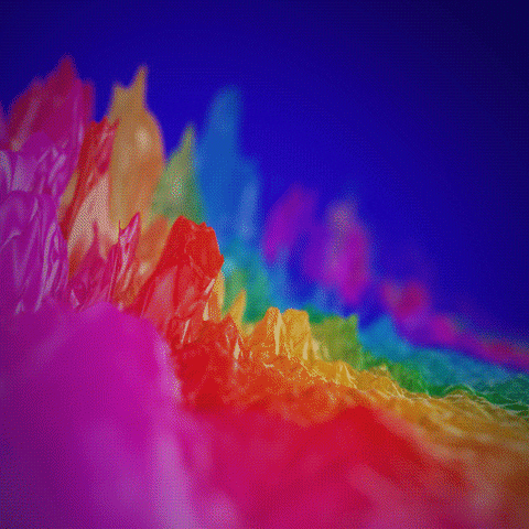 Loop Rainbow GIF by xponentialdesign