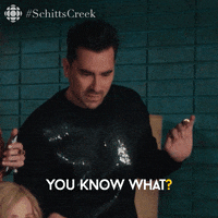 Schitts Creek Do Not Want GIF by CBC