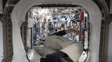 Flying International Space Station GIF by European Space Agency - ESA