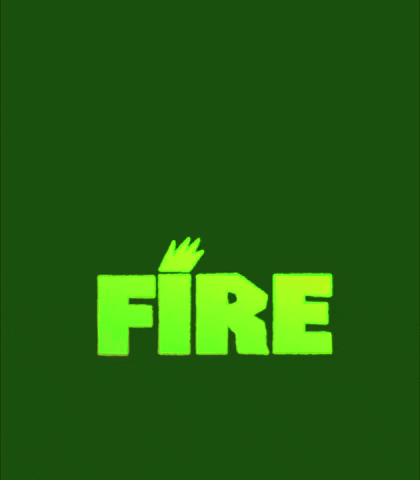 On Fire Animation GIF