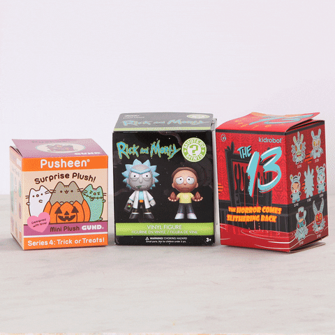 Rick And Morty Blind Box GIF by Newbury Comics