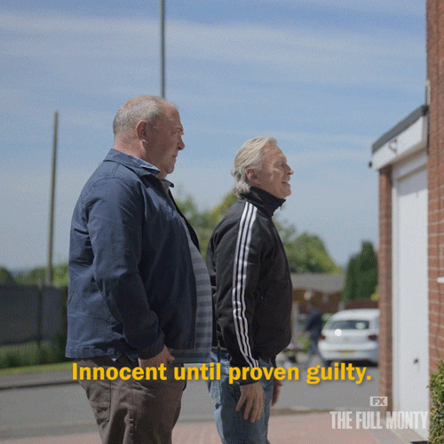 Didnt Do It Full Monty GIF by FX Networks