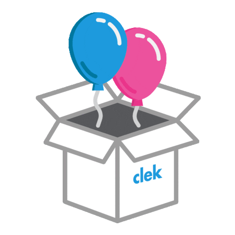 Gender Reveal Sticker by Clek