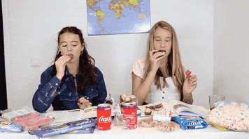 coca cola eating GIF by Girlys Blog