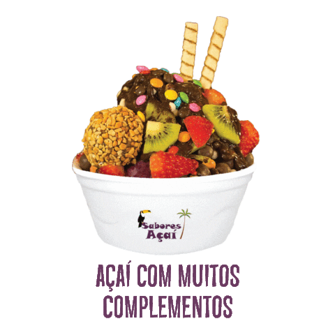 Sabores Açaí Sticker
