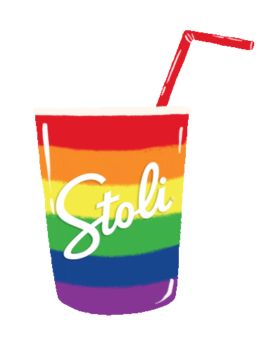 Pride Cocktail Sticker by Stoli