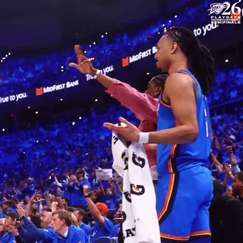 Give It Oklahoma City GIF by OKC Thunder