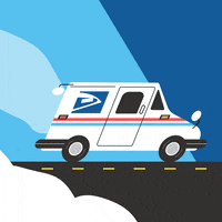 Post Office Delivery GIF by GIPHY Studios Originals