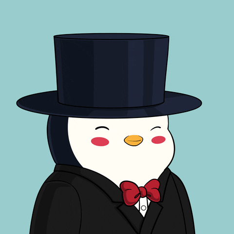 Hat Hello GIF by Pudgy Penguins