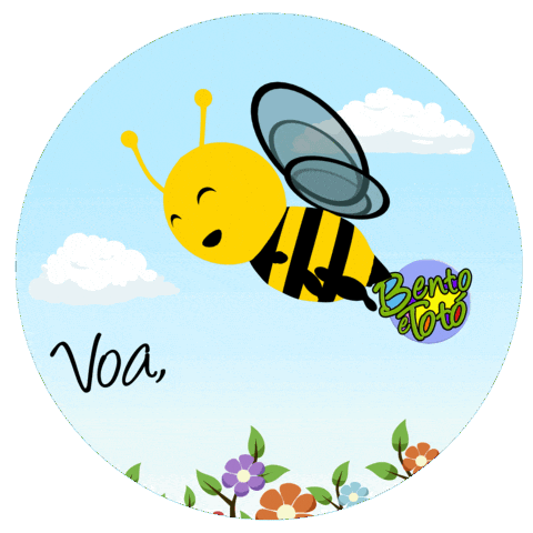 Mel Abelhinha Sticker by Bento e Totó