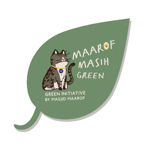 Cats Reduce Sticker by Masjid Maarof