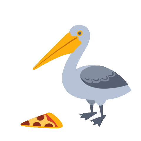 Hungry Sea Bird Sticker