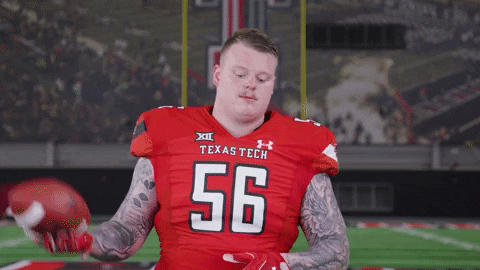 Jack Anderson GIF by Texas Tech Football
