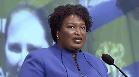 Stacey Abrams Democrat GIF by GIPHY News