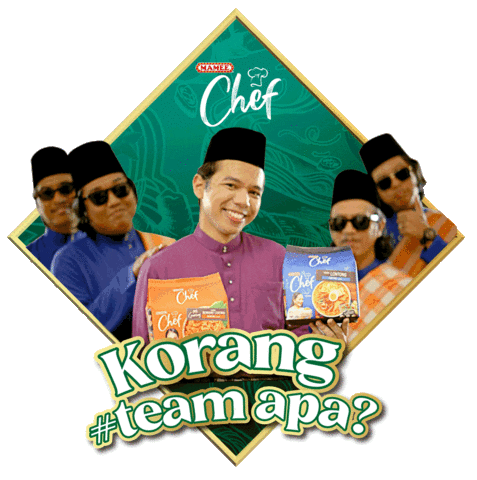 Mamee Chef Sticker