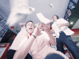 Make It Rain Restaurant GIF by Pure Noise Records