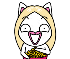 Snack Popcorn Sticker