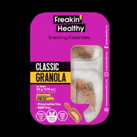 Granola Healthysnacking GIF by Freakin' Healthy