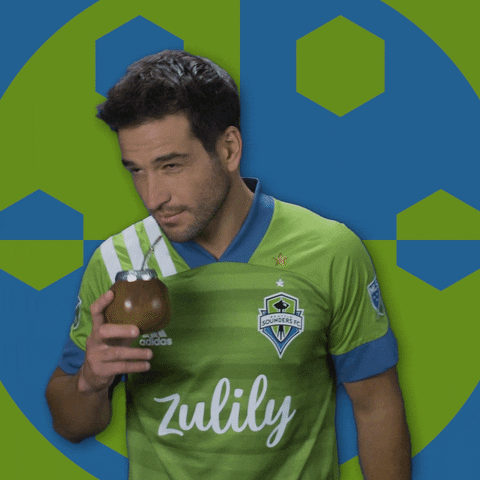Sipping Seattle Sounders GIF by Major League Soccer