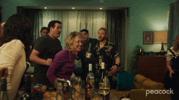 Happy House Party GIF by PeacockTV