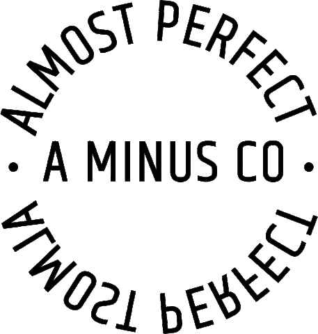Almost Perfect A Minus Sticker by Andrew