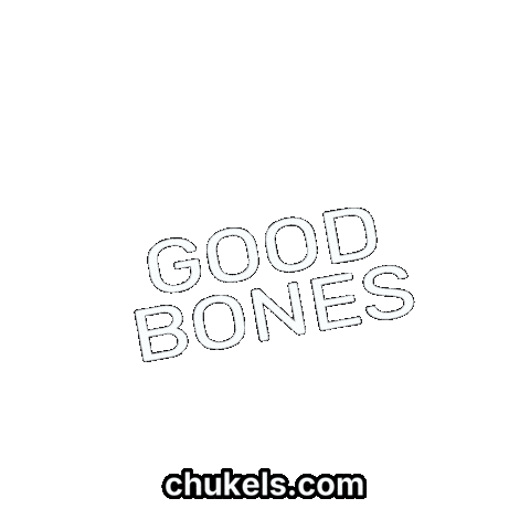 Good Vibes Skeleton Sticker by chukels