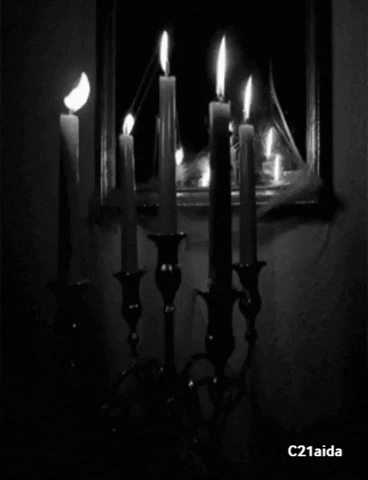 Creepy Candles C21Aida GIF by Aida Kidane
