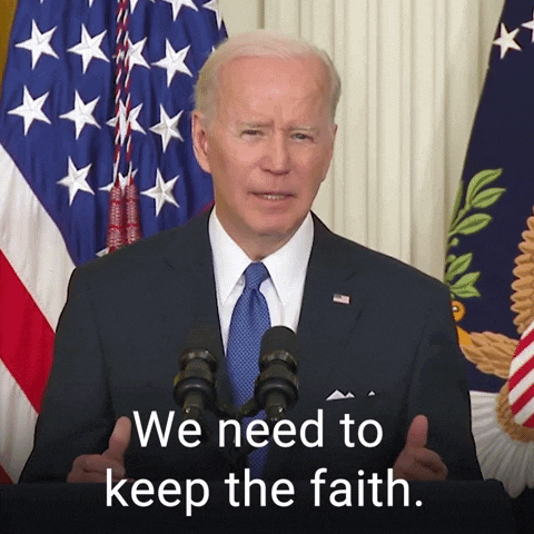 Reassuring Joe Biden GIF by The Democrats