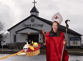 Church Cringe GIF
