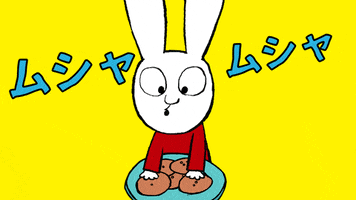Kawai クッキー GIF by Simon Super Rabbit