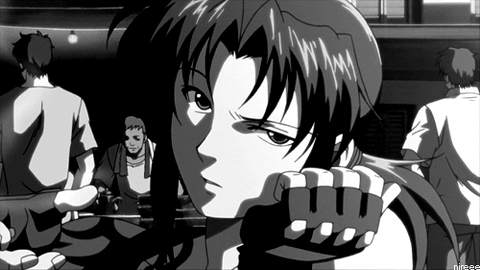 Black lagoon 
I love the world of basically criminal city Roanapur. The whole cast is just fun as hell amd also questional. The anime is a fun ride really.