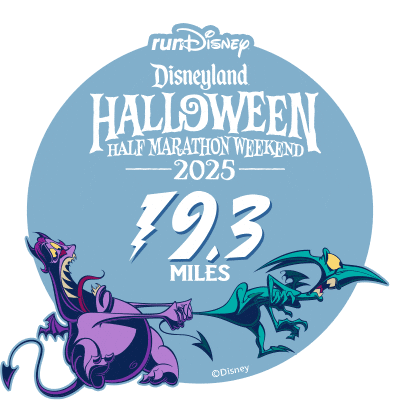 Disneyland Rundisney Sticker by Disney Sports