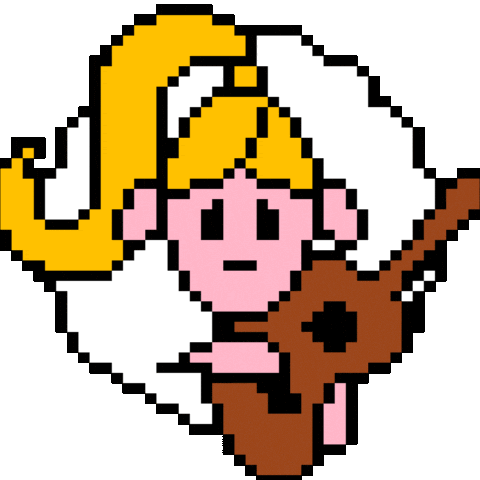 Guitar Sheep Sticker by MontanaPBS