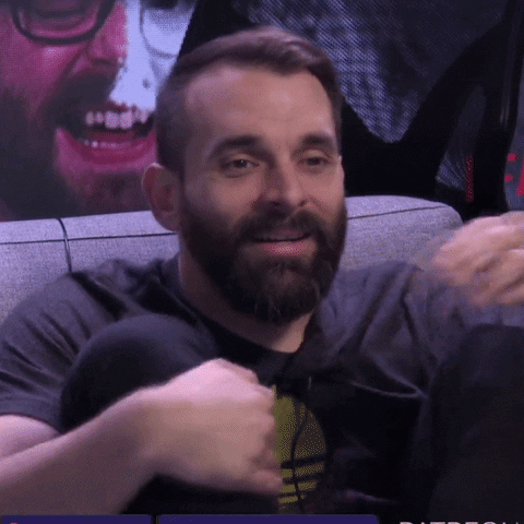 Excited Wide Eyed GIF by Kinda Funny