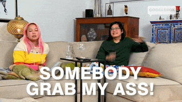 Excited Grab GIF by Gogglebox Australia