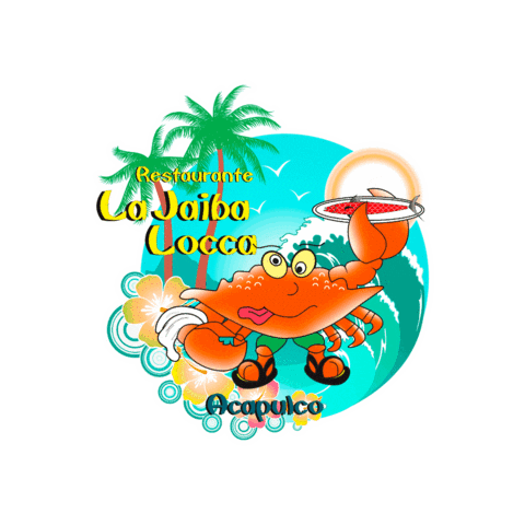 La Jaiba Locca Sticker