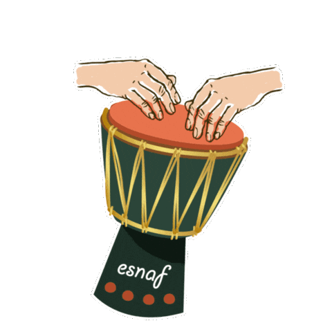Eglence Percussion Sticker by Esnaf Official