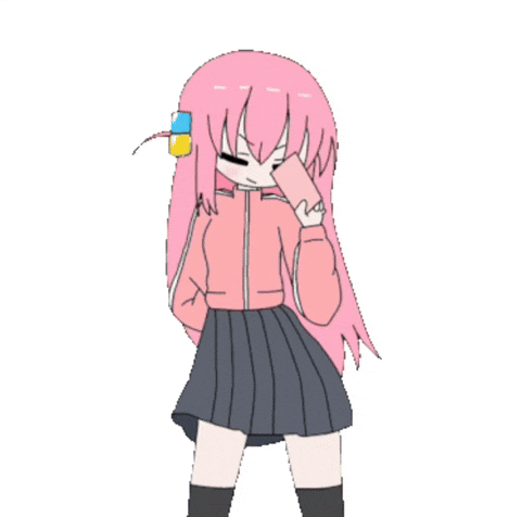 Bocchi Eat It Up GIF