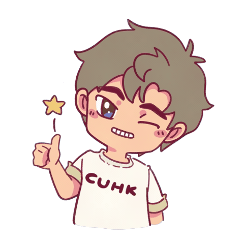 Well Done Thumbs Up Sticker by CUHK