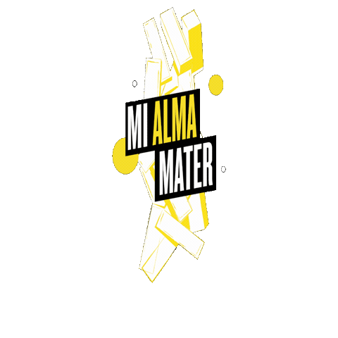 Alma Mater Sticker by ExaUDEM