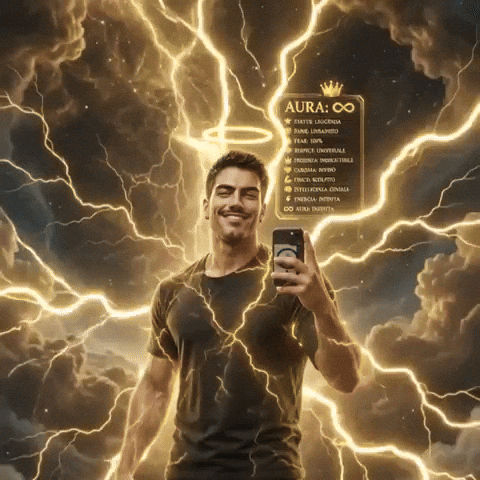 Aura Chad GIF