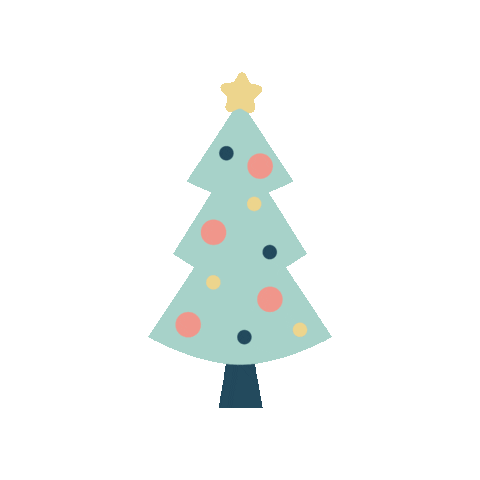 Christmas Tree Sticker by Tate + Zoey