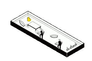 D U S T U E C K Sticker