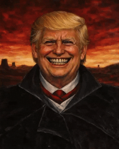Donald Trump Painting GIF