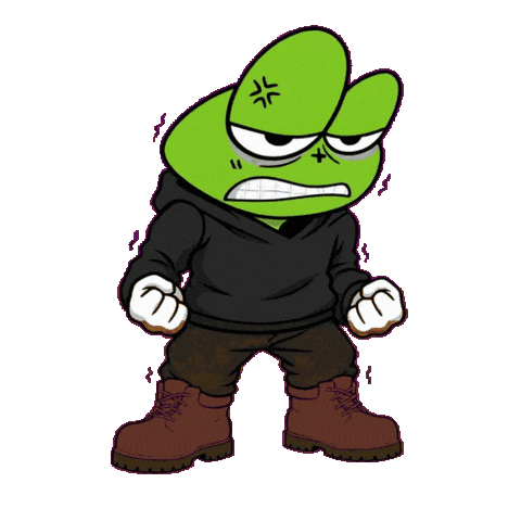 Frog Sticker by ForeverWilin