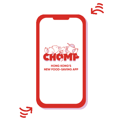 CHOMP app Sticker