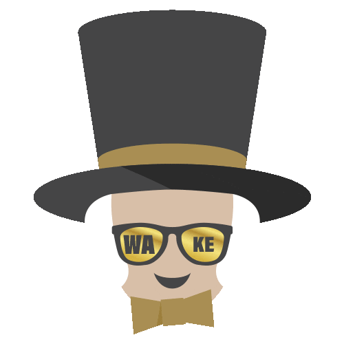 Wfugrad Sticker by Wake Forest University