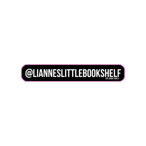 Thebookparty Sticker by Insta Book Tours